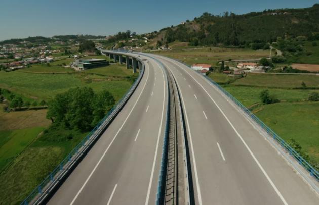 Highway - aerial view